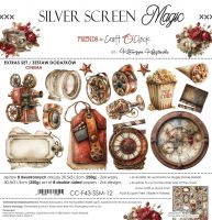 Дизайнерски елементи за изрязване "Silver Screen Magic-Cinema", Craft o'Clock
