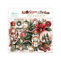 Дизайнерски хартиени елементи "Season of Joy", Mintay Papers