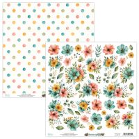 Дизайнерски лист с елементи за изрязване "Teen Spirit-Flora", Mintay Papers