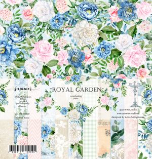 Дизайнерски хартии "Royal garden", 30см, Summer Studio