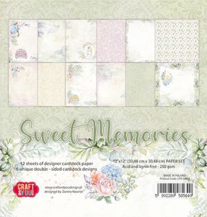 Дизайнерски хартии "Sweet Memories", 30см, Craft&You Design