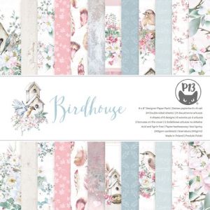 Дизайнерски хартии "Birdhouse", 15см, P13