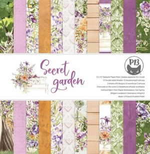 Дизайнерски хартии "Secret Garden", 30.5см, P13