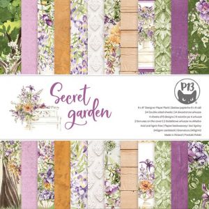 Дизайнерски хартии "Secret Garden", 15см, P13