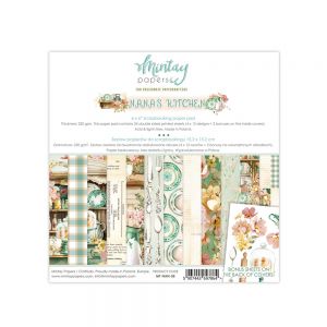 Дизайнерско блокче "Nana's Kitchen", 15см, Mintay Papers