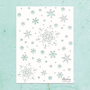 Стенсил "Snowflakes", Mintay Papers