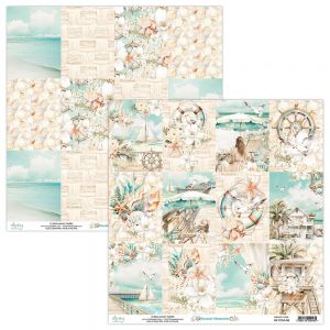 Дизайнерски лист "Coastal Memories"-06, Mintay Papers