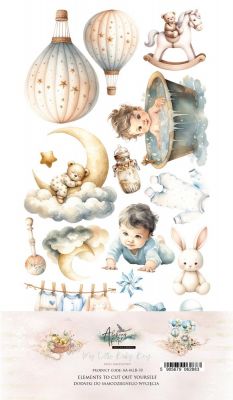 Дизайнерски елементи за изрязване "My Little Baby Boy", Alchemy of Art