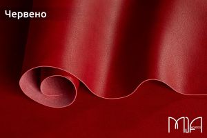 Кожа - червена, 70смх33см, Mia Memoro