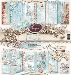 Дизайнерски хартии "Winter It's Coming", 30см, Margaret Paper Design