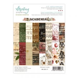 Дизайнерско блокче "Academia", 15смх20см, Mintay Papers