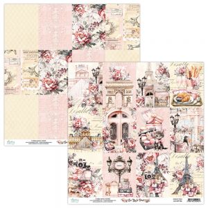 Дизайнерски лист "See you in Paris"-06, Mintay Papers
