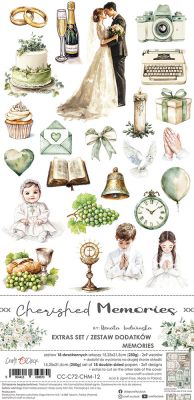 Дизайнерски елементи за изрязване "Cherished Memories-Memories", Craft o'Clock