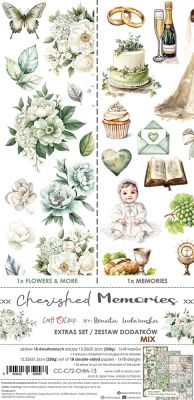 Дизайнерски елементи за изрязване "Cherished Memories-Mix", Craft o'Clock