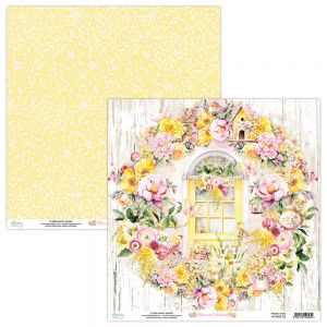 Дизайнерски лист "Blossom Serenity"-03, Mintay Papers