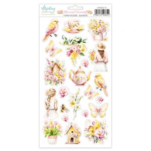 Дизайнерски хартиени стикери "Blossom Serenity", Mintay Papers