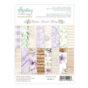 Дизайнерско блокче "Home, Sweet Home", 15смх20см, Mintay Papers