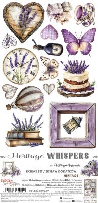 Дизайнерски елементи за изрязване "Heritage Whispers-Heritage", Craft o'Clock