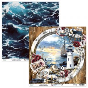 Дизайнерски лист "Lighthouse"-03, Mintay Papers