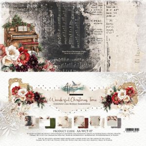 Дизайнерски хартии "Wonderful Christmas Time", 30см, Alchemy of Art