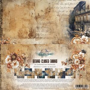 Дизайнерски хартии "Behind Closed Doors", 30см, Alchemy of Art