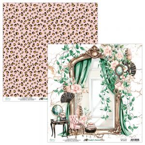 Дизайнерски лист "Lady's Secret"-01, Mintay Papers