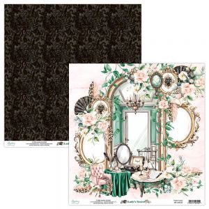 Дизайнерски лист "Lady's Secret"-02, Mintay Papers