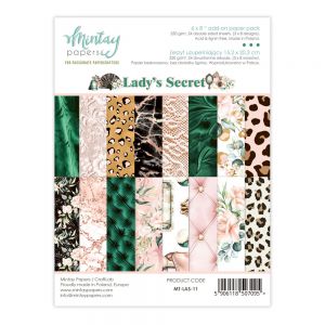 Дизайнерско блокче "Lady's Secret", 15смх20см, Mintay Papers