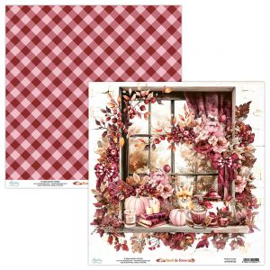 Дизайнерски лист "Rust & Rose"-02, Mintay Papers