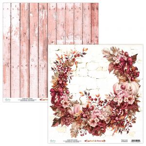 Дизайнерски лист "Rust & Rose"-04, Mintay Papers