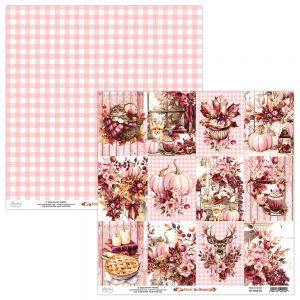 Дизайнерски лист "Rust & Rose"-06, Mintay Papers