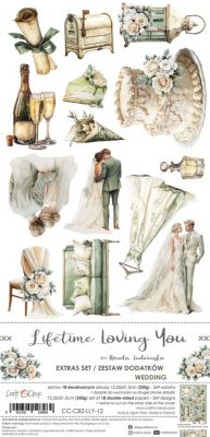 Дизайнерски елементи за изрязване "Lifetime Loving You-Wedding", Craft o'Clock