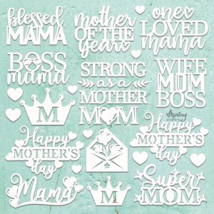 Елементи от бирен картон "Mother's Day Set", Mintay Papers