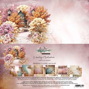 Дизайнерски хартии "Lovely Autumn", 30см, 6л., Alchemy of Art