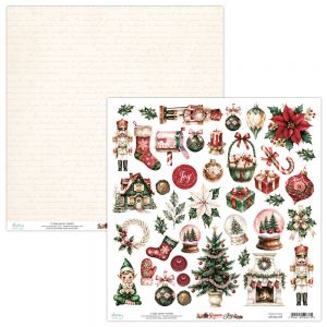 Дизайнерски лист с елементи за изрязване "Season of Joy", Mintay Papers