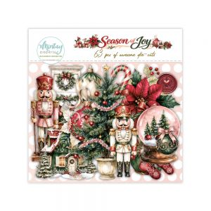 Дизайнерски хартиени елементи "Season of Joy", Mintay Papers