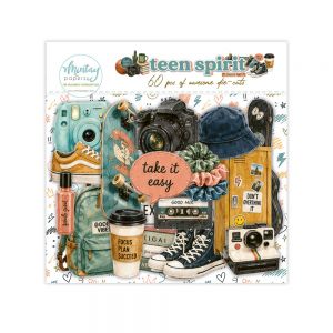 Дизайнерски хартиени елементи "Teen Spirit", Mintay Papers