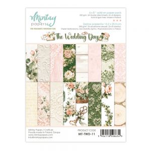 Дизайнерско блокче "The Wedding Day", 15смх20см, Mintay Papers