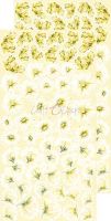 Дизайнерски елементи за изрязване "Basic Flowers Set 6-Yellow", Craft o'Clock