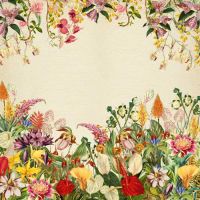 Дизайнерски хартии "Botany exotic", 30см, Fabrika Decoru
