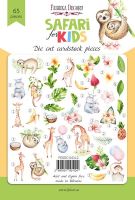 Дизайнерски хартиени елементи "Safari for kids", Fabrika Decoru