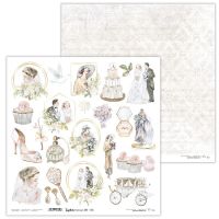 Дизайнерски хартии "Together Forever", 30см, Laserowe Love