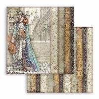 Дизайнерски хартии "Lady Vagabond", 30см, Stamperia