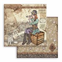 Дизайнерски хартии "Lady Vagabond", 30см, Stamperia