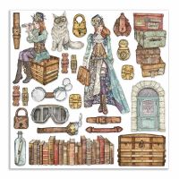 Дизайнерски хартии "Lady Vagabond", 30см, Stamperia