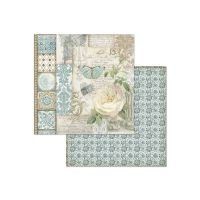 Дизайнерски хартии "Azulejos de Sueno", 20см, Stamperia