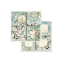 Дизайнерски хартии "Azulejos de Sueno", 20см, Stamperia