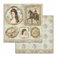Дизайнерски хартии "Princess", 20см, Stamperia