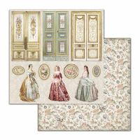 Дизайнерски хартии "Princess", 20см, Stamperia