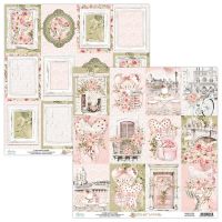 Дизайнерски хартии "City of Love", 30см, Mintay Papers